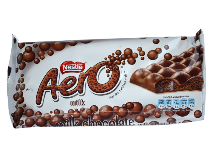 AERO SLAB BUBBLE MILK 85G