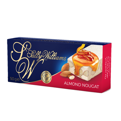 Sally Williams Nougat Bar 50g-60g