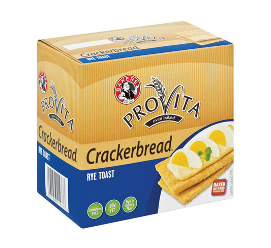 BAKERS CRACKBREAD RYE 125G