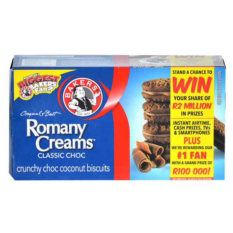 BAKERS ROMANY CREAMS 200G