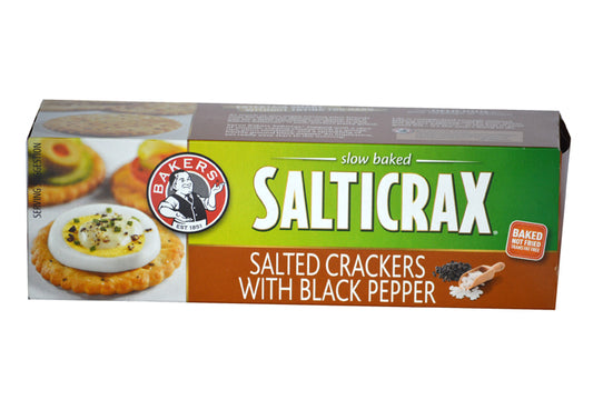 BAKERS SALTICRAX B/PEPPER 200G