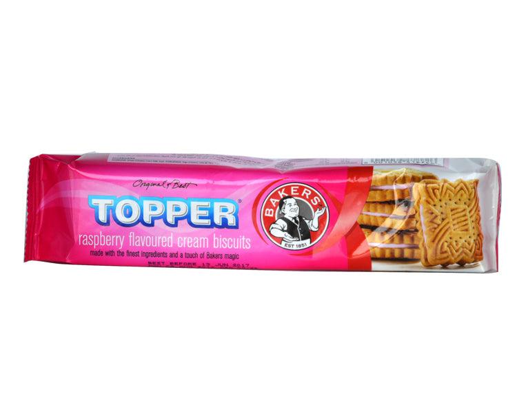 BAKERS TOPPER RASPBERRY 125G