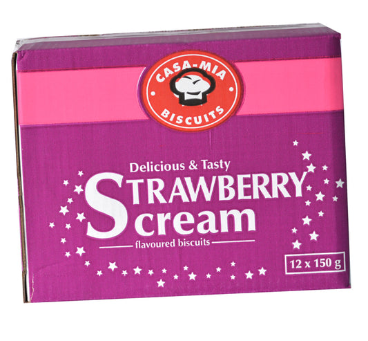 CASA MIA STRAWB CREAM 12S