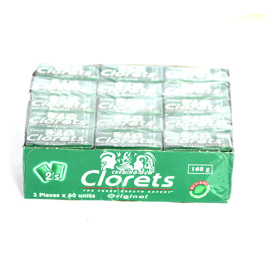 CLORETS ORIG GREEN 2S 60S