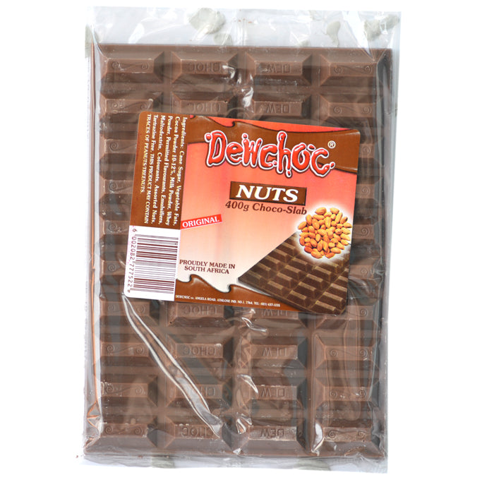 Dewchoc Nut Slab 400g