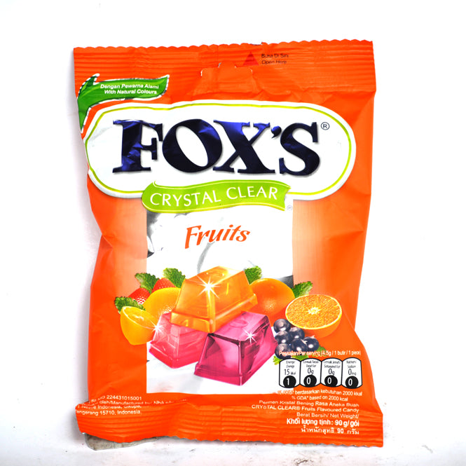 FOX`S CRYSTAL FRUITS 90G