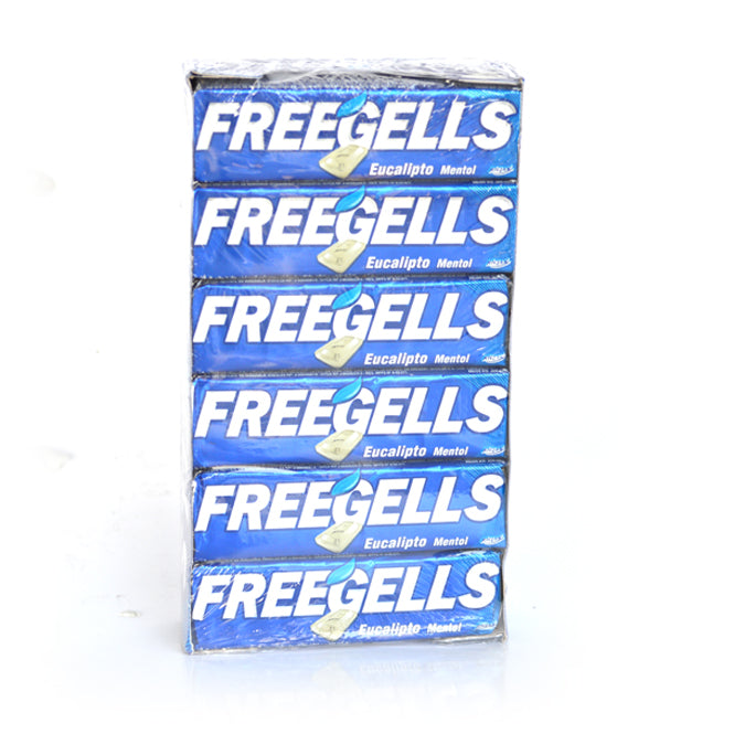 FREEGELLS EUCAL MENTHOL 12S