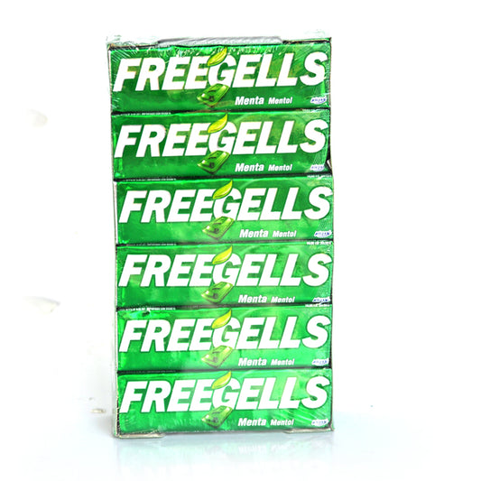 FREEGELLS MINT MENTHOL 12S