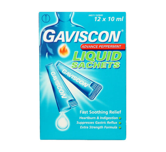 GAVISCON PMINT SACHET 12S