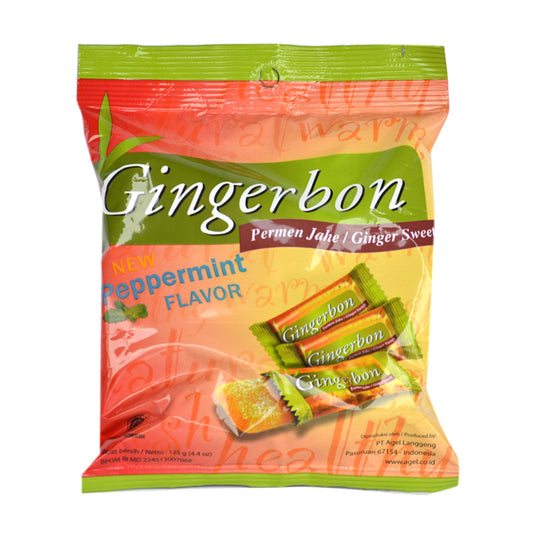 GINGERBON PEPPERMINT 125G