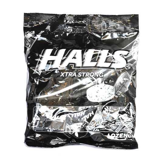 HALLS XTRA STRONG 72S