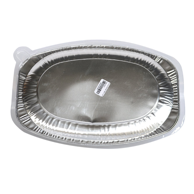 HP ALUM OVAL TRAY+LID 1S