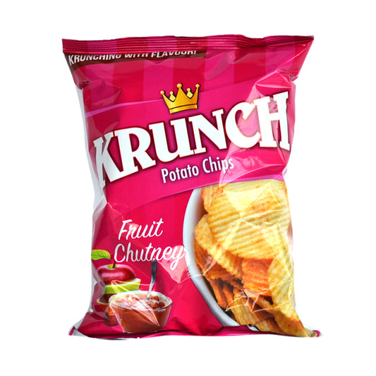 KRUNCH CHIPS F/CHUTNEY 125G