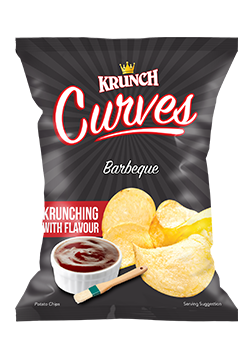 KRUNCH CURVES BBQ 125G