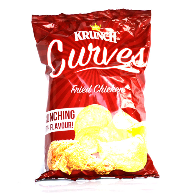 KRUNCH CURVES F/CHICKEN 125G