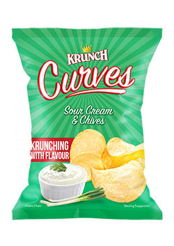 KRUNCH CURVES S/C & CHIV 125G