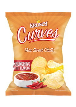 KRUNCH CURVES THAI S/C 125G