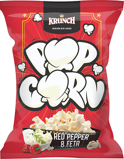 KRUNCH POPCORN RED PEPPER 90G