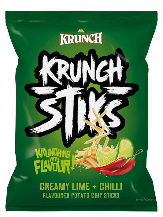 KRUNCH STIKS LIME/CHI 90G