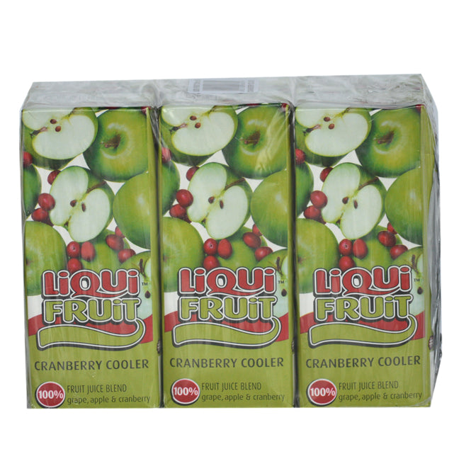 Liqui Fruit Cranberry 250ml 6s