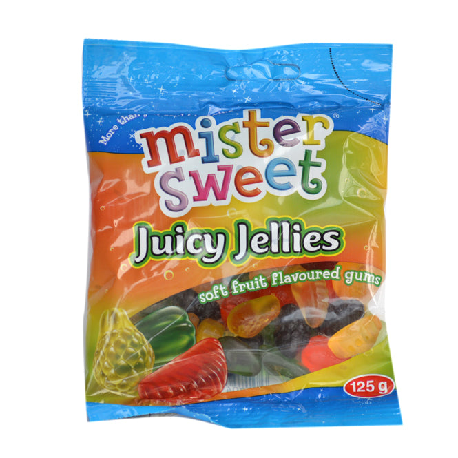 MRS JUICY JELLIES 125G