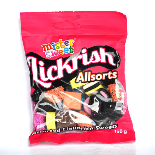 MRS LICKRISH CHOC ALLSORT 150G