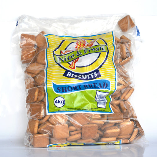 N/F SHORTBREAD BISCUT 4KG