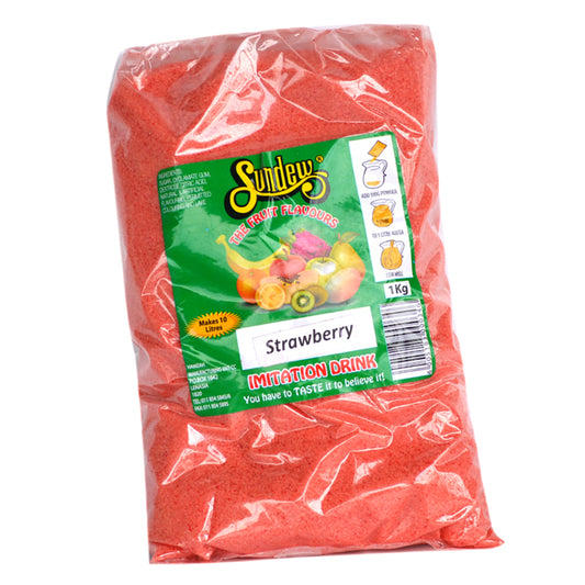 SF FRUIT FLAVOUR STRAW 1KG