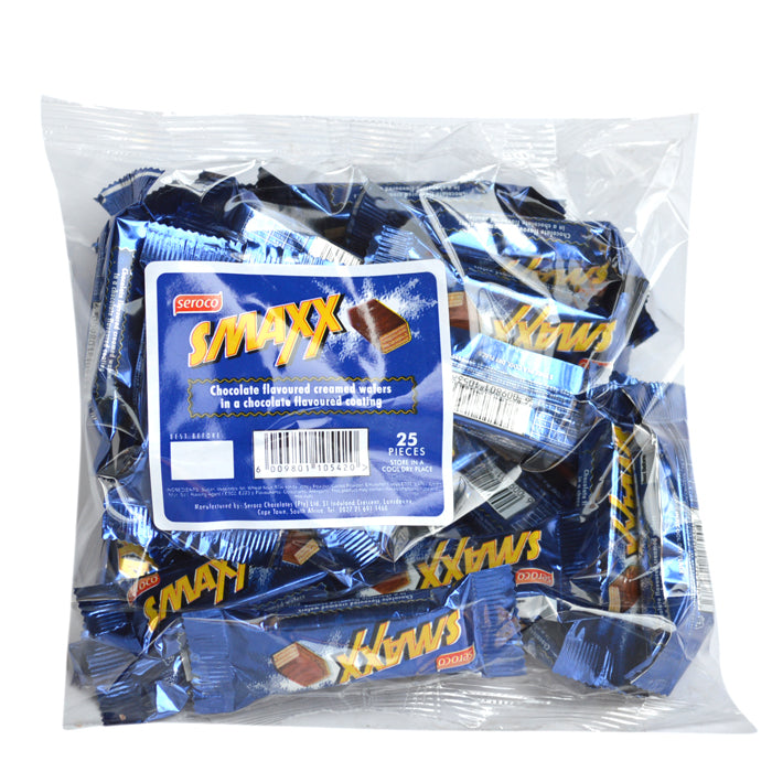 SMAXX CHOC BARS 25S