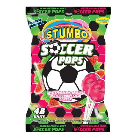 STUMBO SOCCER W/M&MINT 48S