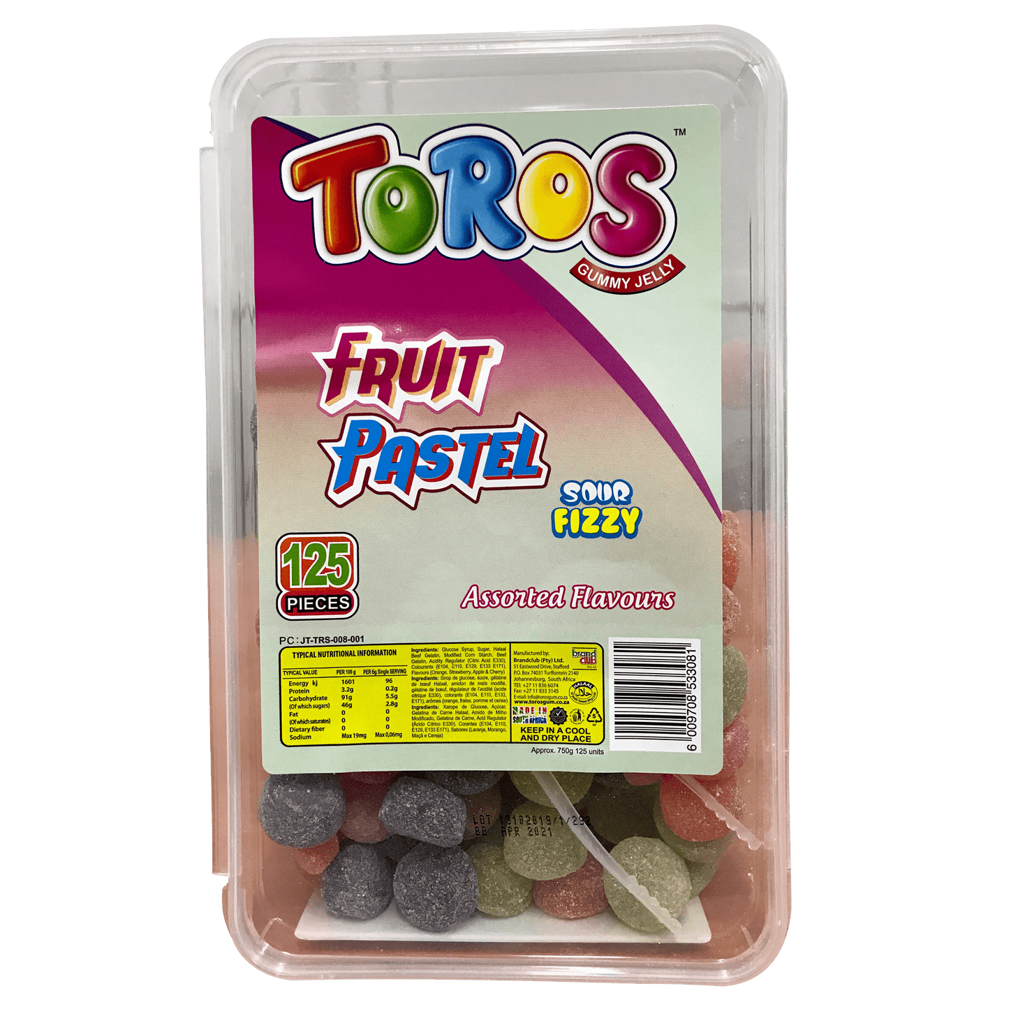 TOROS F/PASTEL 125PC