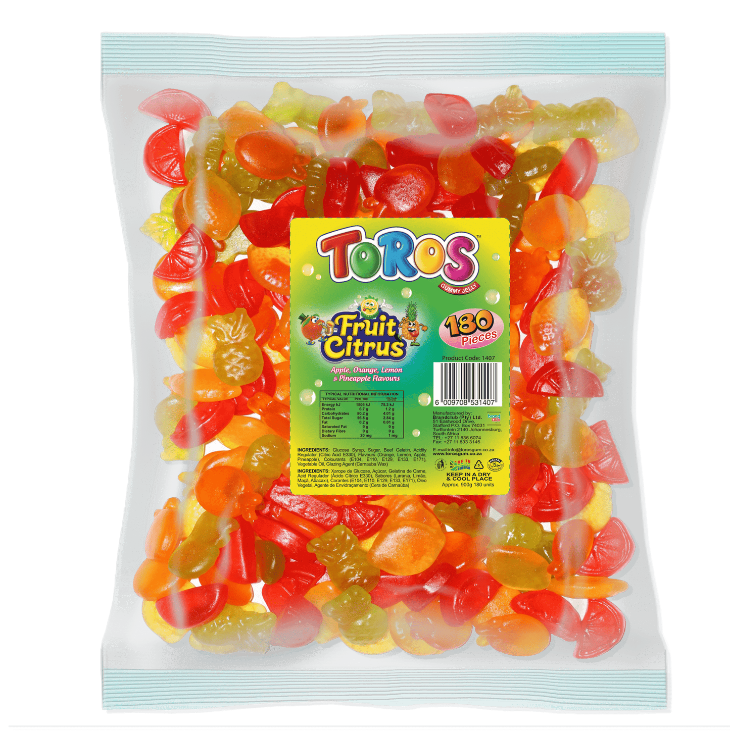 TOROS PKT FRUIT CITRUS 1KG – DB Cash & Carry