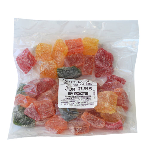 ZAFFYS JUB JUBS FRUIT 400G