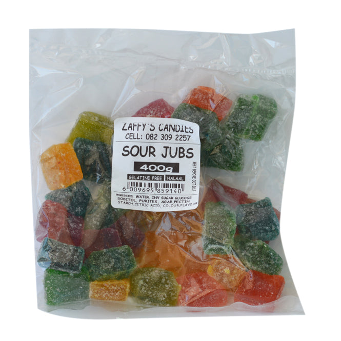 ZAFFYS JUBS SOUR 400G