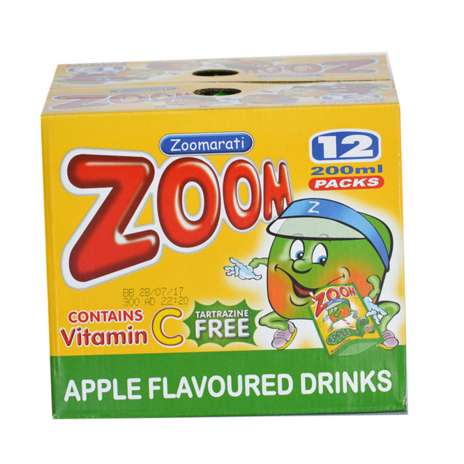 ZOOM APPLE 200ML 12S