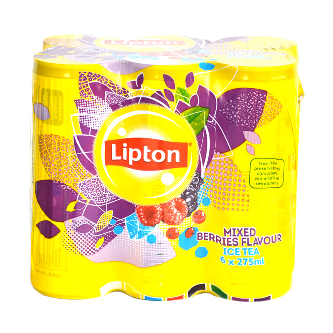 Lipton I/Tea Mix BerrY 330ml 6s