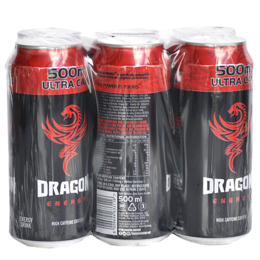 Dragon Energy 500ml 6s