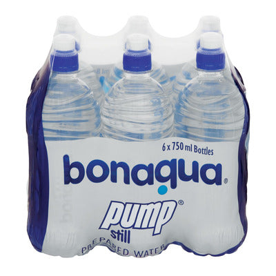 Bonaqua Still Pump Water 750ml