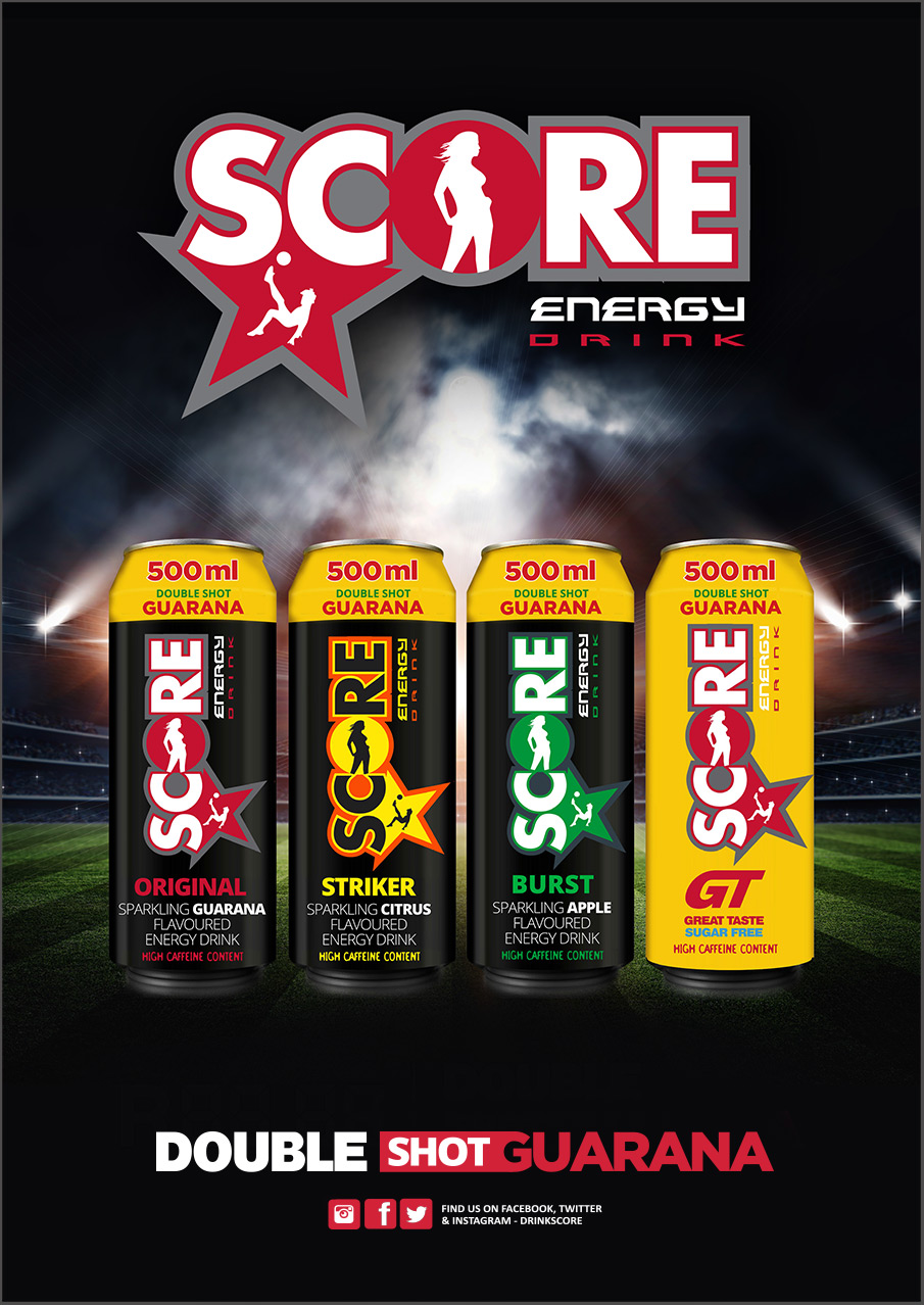 SCORE ENERGY DRINK 500ML 6S